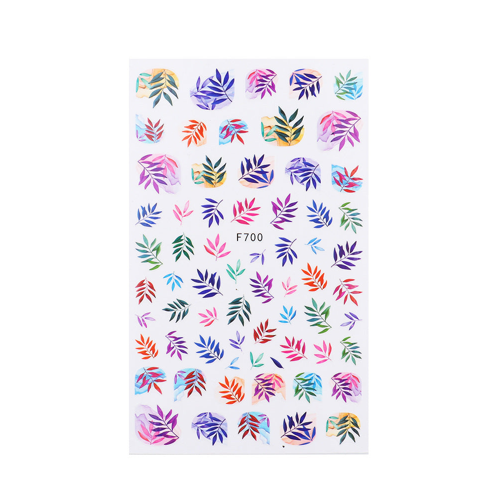 Floral Nail Stickers – Flower Nail Art Decals
